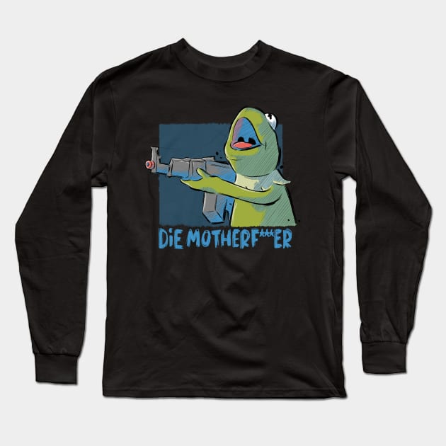 Frog Gun Long Sleeve T-Shirt by xMorfina